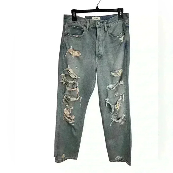 AGOLDE 90's Mid Rise Loose in Unhinged A069G-1141 Size 27 - Picture 2 of 14